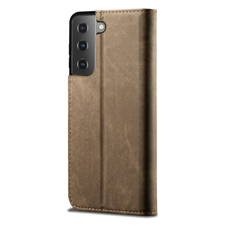 Denim Texture Casual Style Horizontal Flip Leather Case with Holder & Card Slots & Wallet, For Samsung Galaxy S22 5G, For Samsung Galaxy S22+ 5G, For Samsung Galaxy S22 Ultra 5G