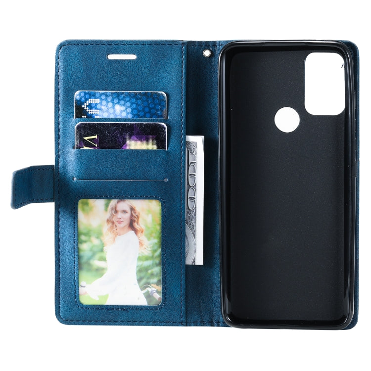 Skin Feel Splicing Horizontal Flip Leather Phone Case, For Motorola Moto G Stylus 2021