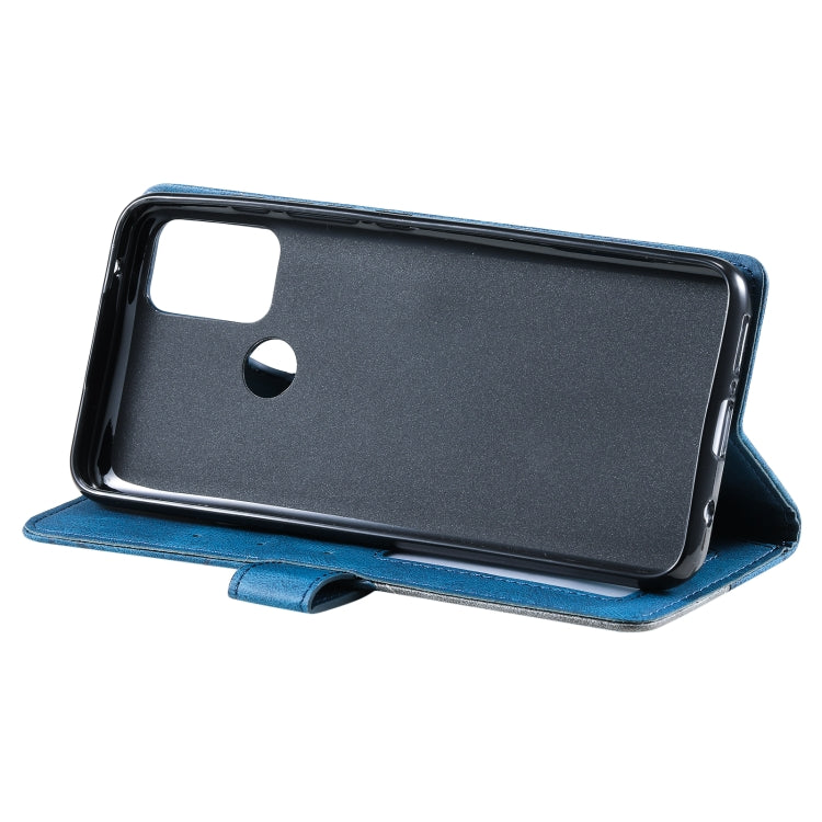 Skin Feel Splicing Horizontal Flip Leather Phone Case, For Motorola Moto G Stylus 2021