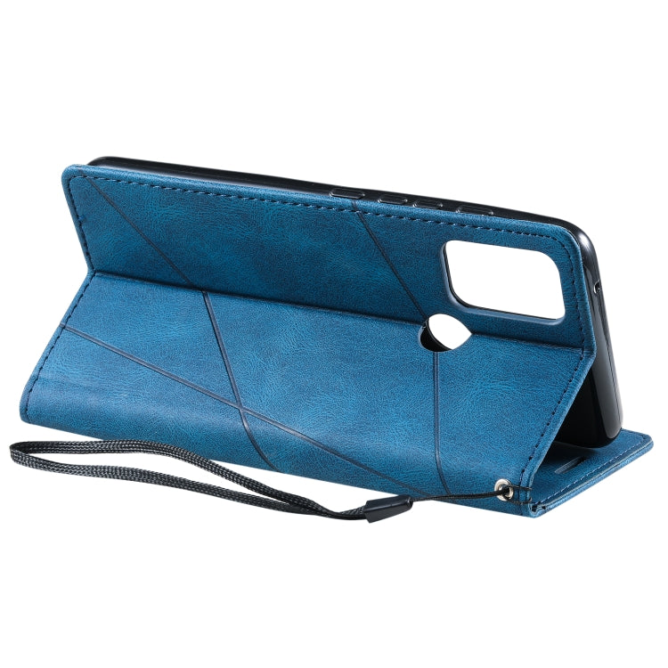 Skin Feel Splicing Horizontal Flip Leather Phone Case, For Motorola Moto G Stylus 2021