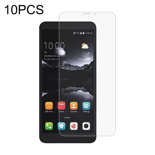 10 PCS 0.26mm 9H 2.5D Tempered Glass Film, For ZTE Blade A606 (10 PCS), For ZTE A1 ZTG01 5G (10 PCS), For ZTE Blade A612 (10 PCS), For ZTE Axon 9 Pro (10 PCS), For ZTE Blade V Smart (10 PCS), For ZTE Axon 11 4G (10 PCS), For ZTE Blade V7 Plus (10 PCS) ...
