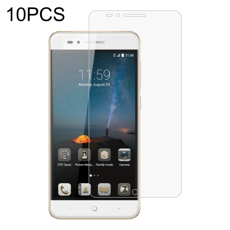 10 PCS 0.26mm 9H 2.5D Tempered Glass Film, For ZTE Blade A606 (10 PCS), For ZTE A1 ZTG01 5G (10 PCS), For ZTE Blade A612 (10 PCS), For ZTE Axon 9 Pro (10 PCS), For ZTE Blade V Smart (10 PCS), For ZTE Axon 11 4G (10 PCS), For ZTE Blade V7 Plus (10 PCS) ...