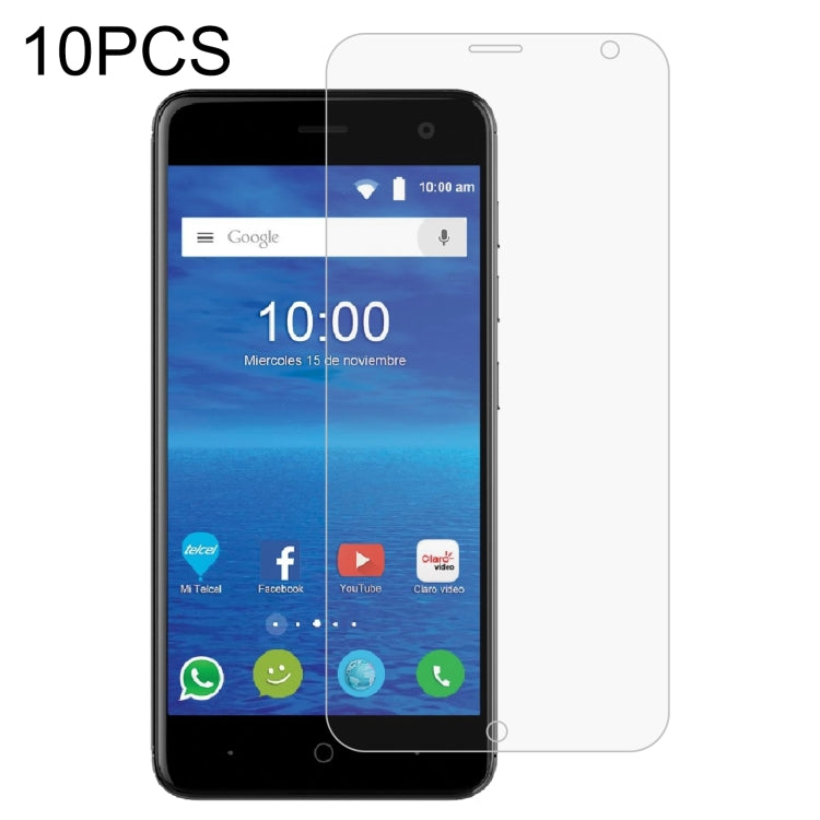 10 PCS 0.26mm 9H 2.5D Tempered Glass Film, For ZTE Blade A606 (10 PCS), For ZTE A1 ZTG01 5G (10 PCS), For ZTE Blade A612 (10 PCS), For ZTE Axon 9 Pro (10 PCS), For ZTE Blade V Smart (10 PCS), For ZTE Axon 11 4G (10 PCS), For ZTE Blade V7 Plus (10 PCS) ...