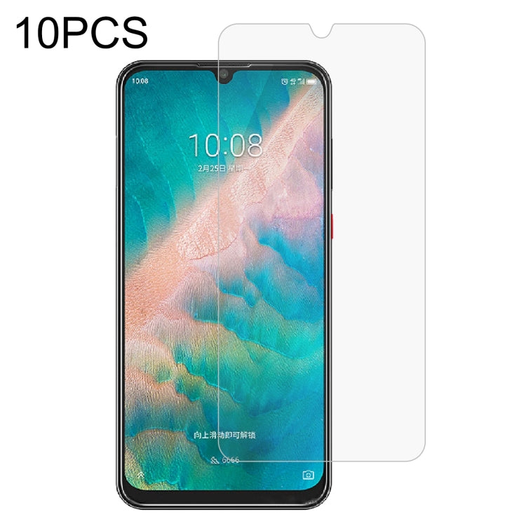 10 PCS 0.26mm 9H 2.5D Tempered Glass Film, For ZTE Blade A606 (10 PCS), For ZTE A1 ZTG01 5G (10 PCS), For ZTE Blade A612 (10 PCS), For ZTE Axon 9 Pro (10 PCS), For ZTE Blade V Smart (10 PCS), For ZTE Axon 11 4G (10 PCS), For ZTE Blade V7 Plus (10 PCS) ...