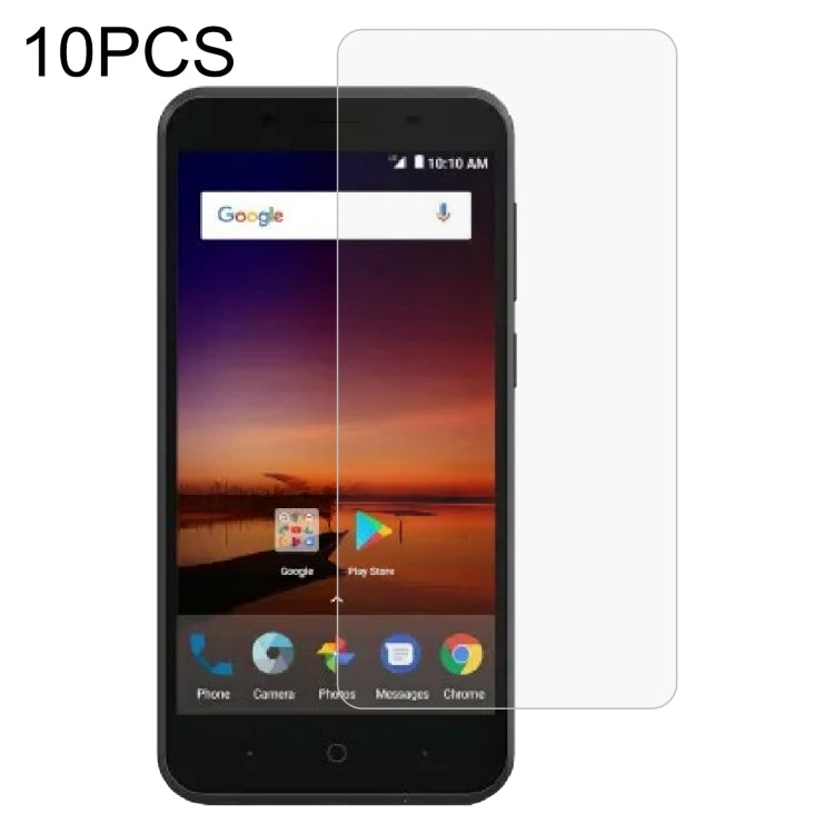 10 PCS 0.26mm 9H 2.5D Tempered Glass Film, For ZTE Blade A606 (10 PCS), For ZTE A1 ZTG01 5G (10 PCS), For ZTE Blade A612 (10 PCS), For ZTE Axon 9 Pro (10 PCS), For ZTE Blade V Smart (10 PCS), For ZTE Axon 11 4G (10 PCS), For ZTE Blade V7 Plus (10 PCS) ...