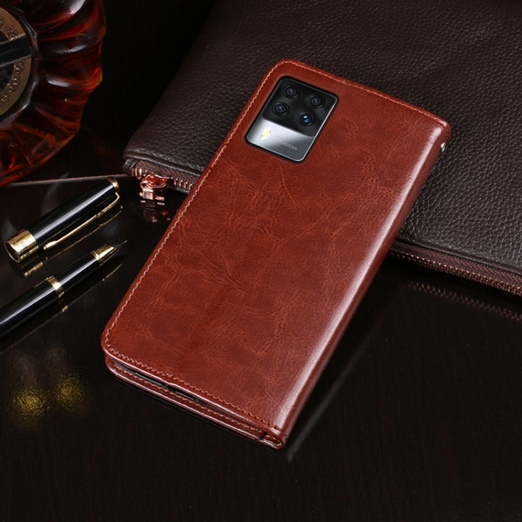 idewei Crazy Horse Texture Leather Case with Holder & Card Slots & Wallet, For Cubot X50, For Huawei nova 9, For Huawei nova 9 Pro, For Motorola Moto G50 5G, For OPPO Realme Narzo 50A, For vivo S10e