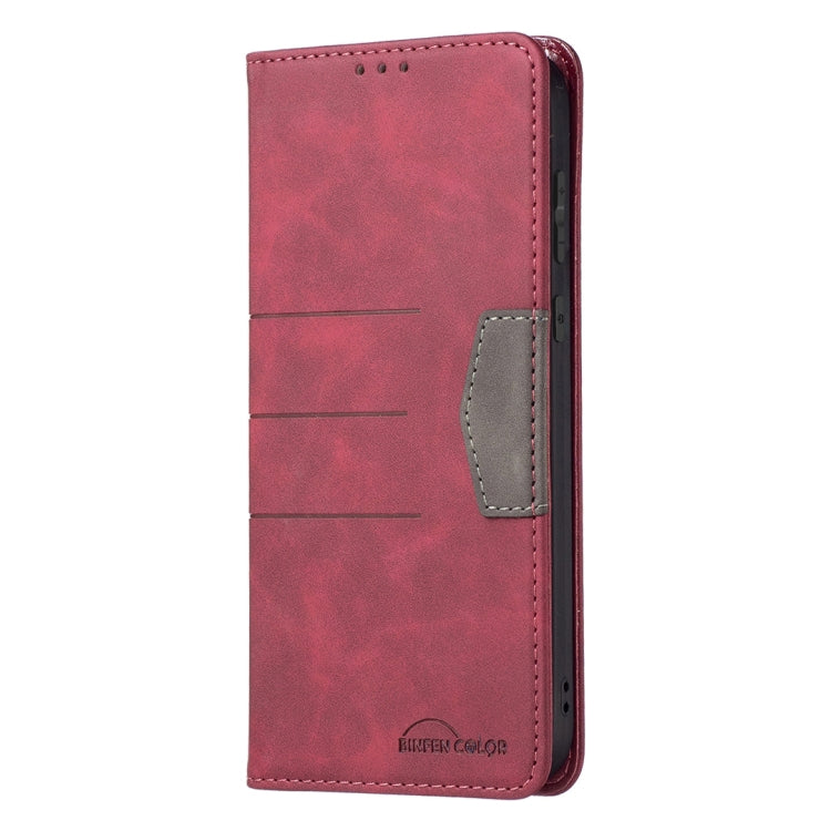 Magnetic Splicing Leather Phone Case, For Samsung Galaxy A02, For Samsung Galaxy A03s 164 Version, For Samsung Galaxy A03s 166 Version, For Samsung Galaxy A11, For Samsung Galaxy A13 5G, For Samsung Galaxy A21, For Samsung Galaxy A22 4G                ...