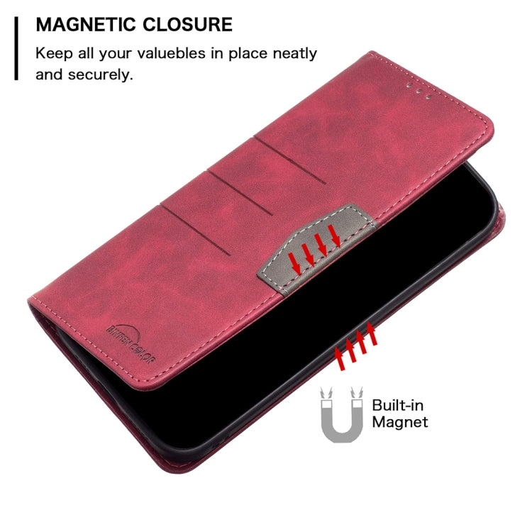 Magnetic Splicing Leather Phone Case, For Samsung Galaxy A02, For Samsung Galaxy A03s 164 Version, For Samsung Galaxy A03s 166 Version, For Samsung Galaxy A11, For Samsung Galaxy A13 5G, For Samsung Galaxy A21, For Samsung Galaxy A22 4G                ...
