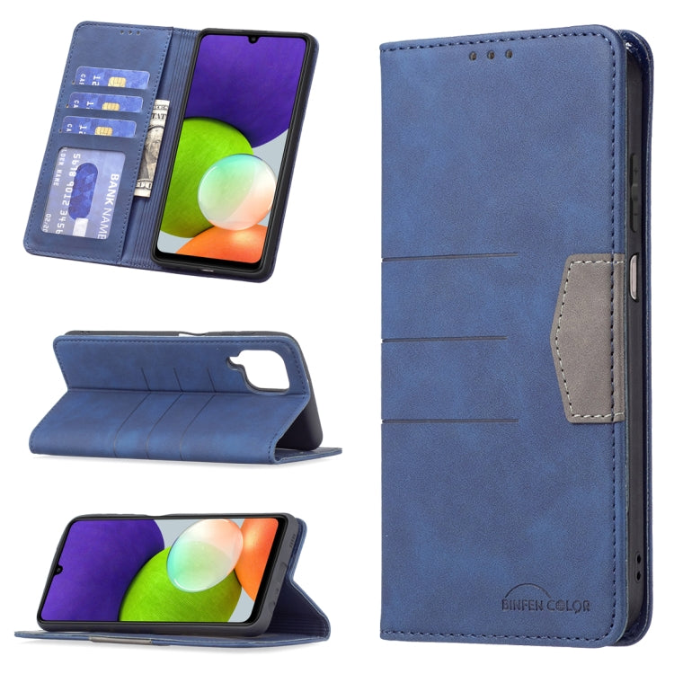 Magnetic Splicing Leather Phone Case, For Samsung Galaxy A02, For Samsung Galaxy A03s 164 Version, For Samsung Galaxy A03s 166 Version, For Samsung Galaxy A11, For Samsung Galaxy A13 5G, For Samsung Galaxy A21, For Samsung Galaxy A22 4G                ...