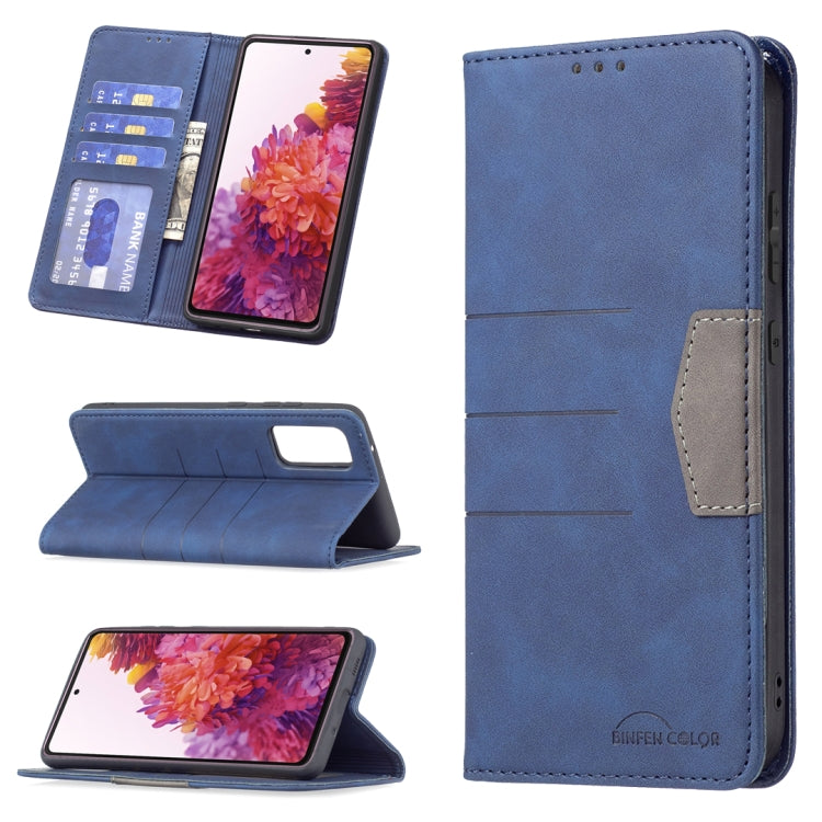 Magnetic Splicing Leather Phone Case, For Samsung Galaxy A42 5G, For Samsung Galaxy A51, For Samsung Galaxy A52, For Samsung Galaxy A71, For Samsung Galaxy A72, For Samsung Galaxy M32, For Samsung Galaxy M52 5G, For Samsung Galaxy S20 FE               ...