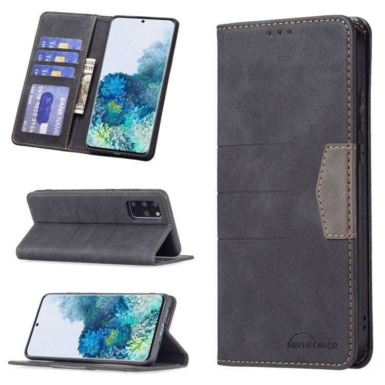 Magnetic Splicing Leather Phone Case, For Samsung Galaxy A42 5G, For Samsung Galaxy A51, For Samsung Galaxy A52, For Samsung Galaxy A71, For Samsung Galaxy A72, For Samsung Galaxy M32, For Samsung Galaxy M52 5G, For Samsung Galaxy S20 FE               ...
