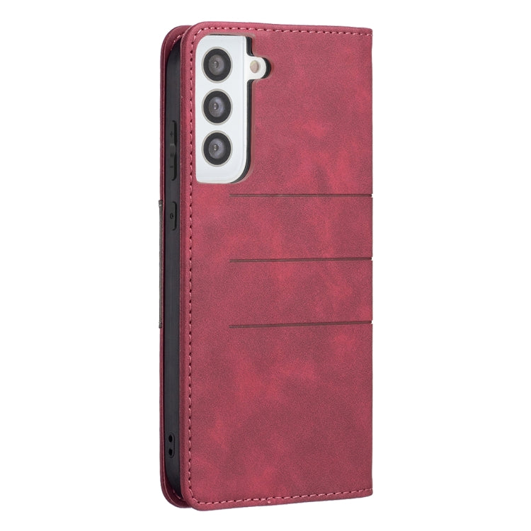 Magnetic Splicing Leather Phone Case, For Samsung Galaxy S21+ 5G, For Samsung Galaxy S21 Ultra 5G, For Samsung Galaxy S22+ 5G, For Samsung Galaxy S22 Ultra 5G, For Samsung Galaxy S22 5G, For Samsung Galaxy A31