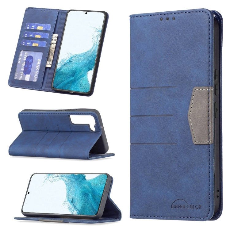Magnetic Splicing Leather Phone Case, For Samsung Galaxy S21+ 5G, For Samsung Galaxy S21 Ultra 5G, For Samsung Galaxy S22+ 5G, For Samsung Galaxy S22 Ultra 5G, For Samsung Galaxy S22 5G, For Samsung Galaxy A31