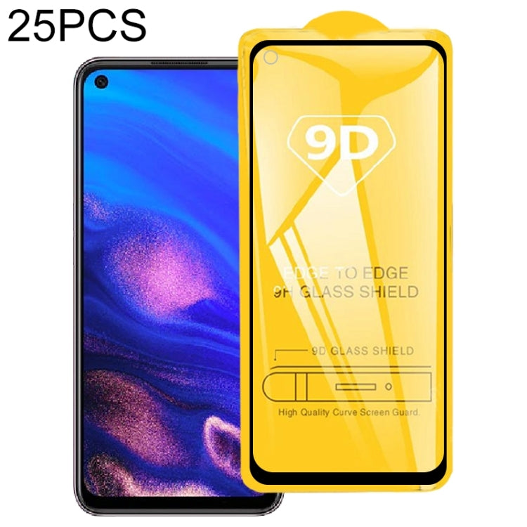 For Samsung Galaxy A53 5G 25pcs 9D Full Glue Screen Tempered Glass Film, For vivo Y20 2021 (25 PCS), For OPPO A53s 5G (25 PCS), For vivo iQOO Neo5 Lite (25 PCS), For OPPO K9s (25 PCS), For vivo S10e (25 PCS), For Huawei Enjoy 20e (25 PCS)              ...