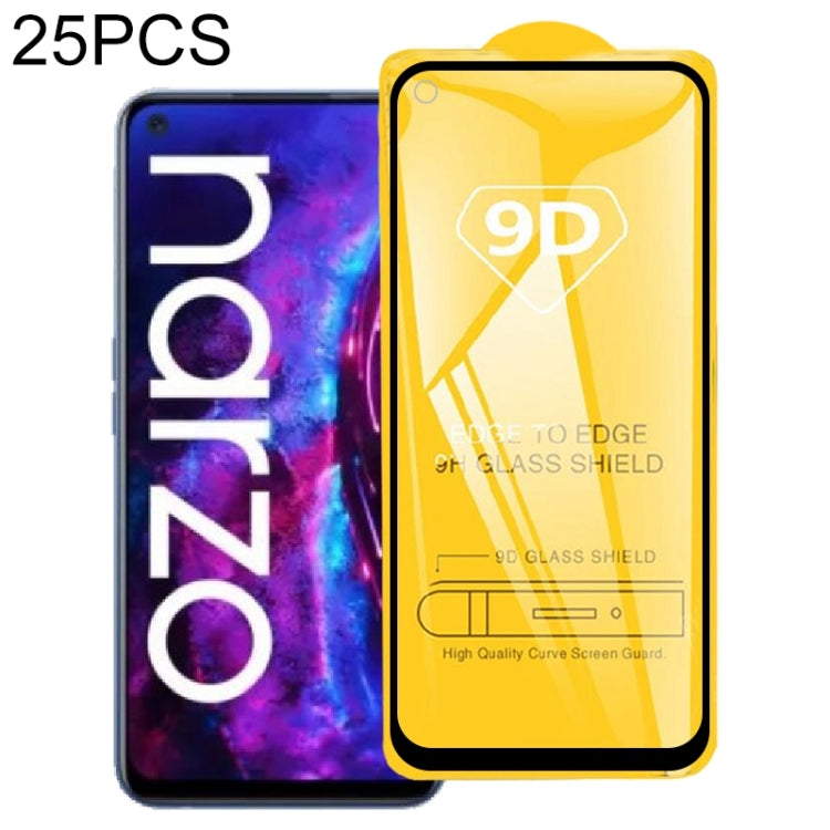 For Samsung Galaxy A53 5G 25pcs 9D Full Glue Screen Tempered Glass Film, For vivo Y20 2021 (25 PCS), For OPPO A53s 5G (25 PCS), For vivo iQOO Neo5 Lite (25 PCS), For OPPO K9s (25 PCS), For vivo S10e (25 PCS), For Huawei Enjoy 20e (25 PCS)              ...