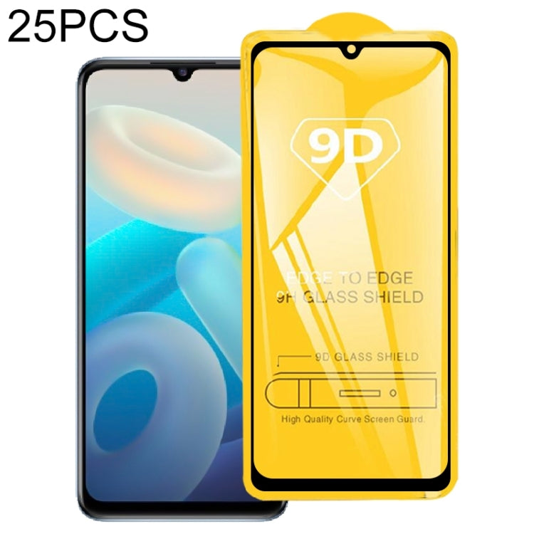 For Samsung Galaxy A53 5G 25pcs 9D Full Glue Screen Tempered Glass Film, For vivo Y20 2021 (25 PCS), For OPPO A53s 5G (25 PCS), For vivo iQOO Neo5 Lite (25 PCS), For OPPO K9s (25 PCS), For vivo S10e (25 PCS), For Huawei Enjoy 20e (25 PCS)              ...