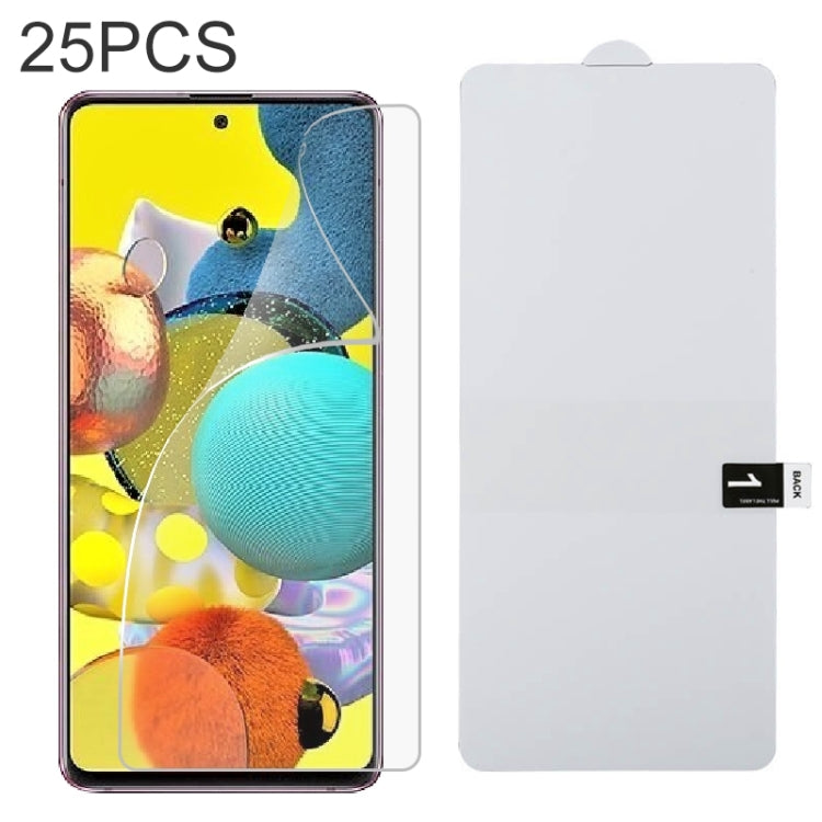 25 PCS Full Screen Protector Explosion-proof Hydrogel Film, For Huawei Enjoy 20e (25 PCS), For Samsung Galaxy A53 (25 PCS), For Samsung Galaxy A82 (25 PCS), For Huawei nova Y60 (25 PCS), For vivo Y20 2021 (25 PCS), For vivo iQOO Neo5 Lite (25 PCS)     ...