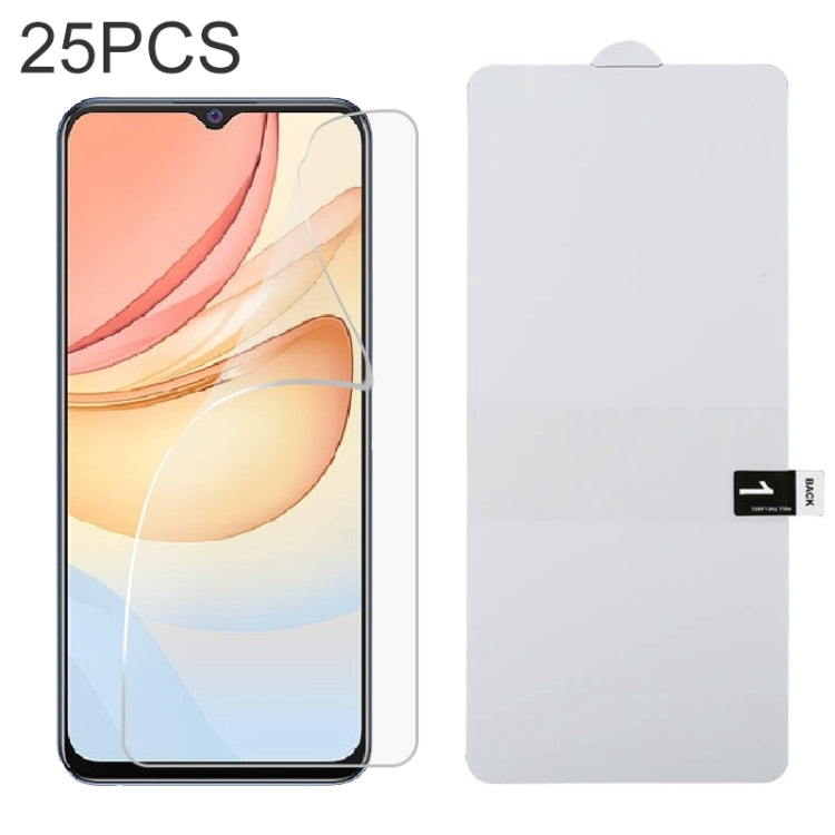 25 PCS Full Screen Protector Explosion-proof Hydrogel Film, For Huawei Enjoy 20e (25 PCS), For Samsung Galaxy A53 (25 PCS), For Samsung Galaxy A82 (25 PCS), For Huawei nova Y60 (25 PCS), For vivo Y20 2021 (25 PCS), For vivo iQOO Neo5 Lite (25 PCS)     ...