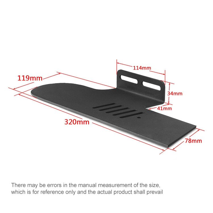 Split Sound Bar Wall-mount Bracket, For Philips CN-HTL2000 / 93 & HTL1500, For Amoi L2 / L3 / L5 / L7 / L8 / L9, For Harman/Kardon Citation Bar, For Ohayo H6 / H8, For Amoi U2 / U5 / U6 / U7, For Garinemax Speaker, For Sansui DV-91A / DV-92A           ...