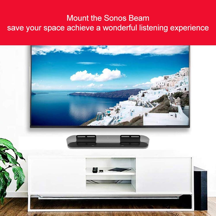Split Sound Bar Wall-mount Bracket, For Xiaomi Redmi Speaker, For Harman/Kardon ENCHANT, For Sony HT-CT800 / HT-Z9F, For Yamaha YAS-107 / YAS-108 / YAS-109 / YAS-207 / YAS-408, For Xiaodu Soundbar, For JY AUDIO A9K, For Sony HT-MT300 / HT-S200F        ...