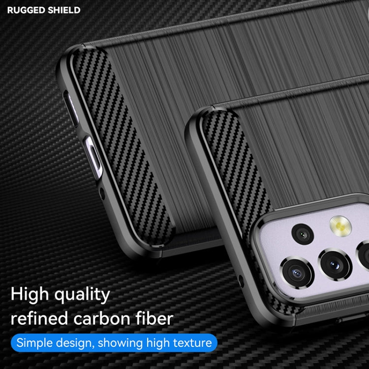Brushed Texture Carbon Fiber TPU Phone Case, For Samsung Galaxy A33 5G, For Samsung Galaxy A53 5G