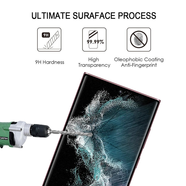 Full Glue 3D Curved Edge Screen Tempered Glass Film, For Samsung Galaxy S22 Ultra 5G (1 PC), For Samsung Galaxy S22+ 5G (1 PC), For Samsung Galaxy S22 5G (1 PC)