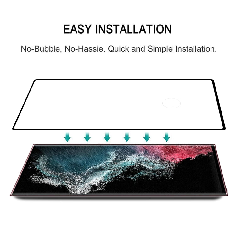 Full Glue 3D Curved Edge Screen Tempered Glass Film, For Samsung Galaxy S22 Ultra 5G (1 PC), For Samsung Galaxy S22+ 5G (1 PC), For Samsung Galaxy S22 5G (1 PC)