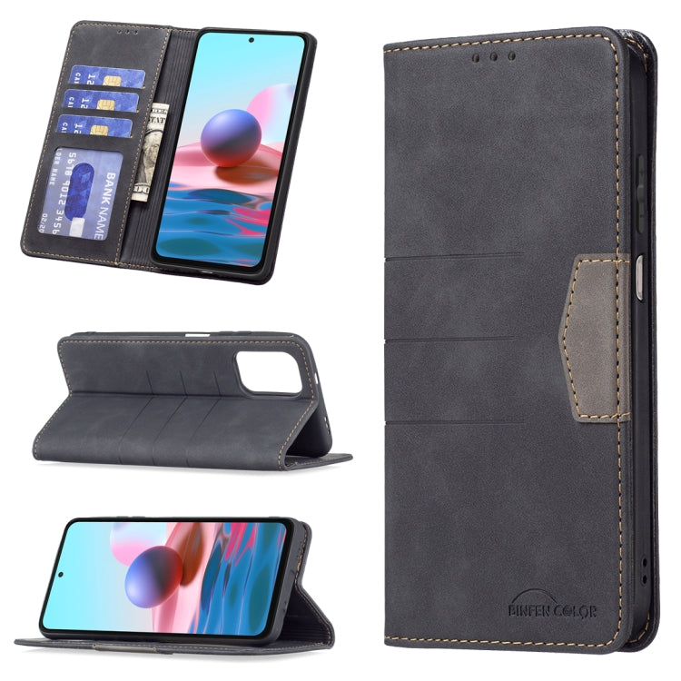 Magnetic Splicing Leather Phone Case, For Google Pixel 6 Pro, For Google Pixel 6, For Xiaomi Redmi 9A, For Xiaomi Redmi 9C, For Xiaomi Redmi 9, For Xiaomi Redmi 10, For Xiaomi Redmi Note 9 / 10X 4G, For Xiaomi Redmi Note 11 5G                          ...