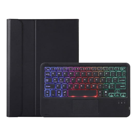A08-AS Ultra-thin Backlight Bluetooth Keyboard Leather Case with Touchpad For Samsung Galaxy Tab A8 2021 SM-X205 / SM-X200, A08-AS