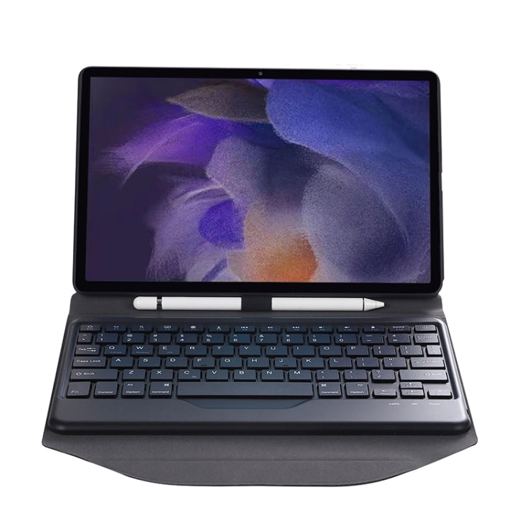 BA08 Diamond Texture Bluetooth Keyboard Leather Case with Triangle Back Support For Samsung Galaxy Tab A8 2021 SM-X205 / SM-X200, BA08