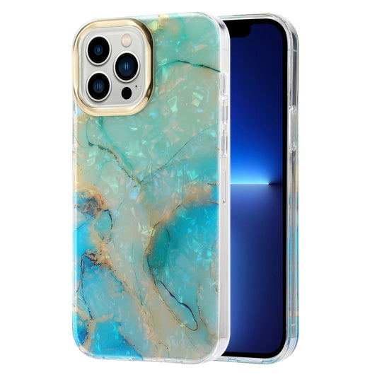 Electroplating Shell Texture Marble Phone Case, For iPhone 13, For iPhone 13 Pro, For iPhone 13 Pro Max, For iPhone 12 / 12 Pro, For iPhone 12 Pro Max, For iPhone 11