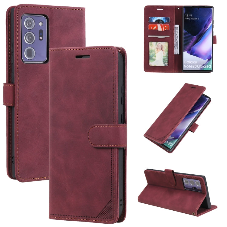 Skin Feel Anti-theft Brush Horizontal Flip Leather Phone Case, For Samsung Galaxy A71, For Samsung Galaxy A40, For Samsung Galaxy S21+ 5G, For Samsung Galaxy S21 Ultra 5G, For Samsung Galaxy Note20 Ultra, For Samsung Galaxy S20 FE                      ...