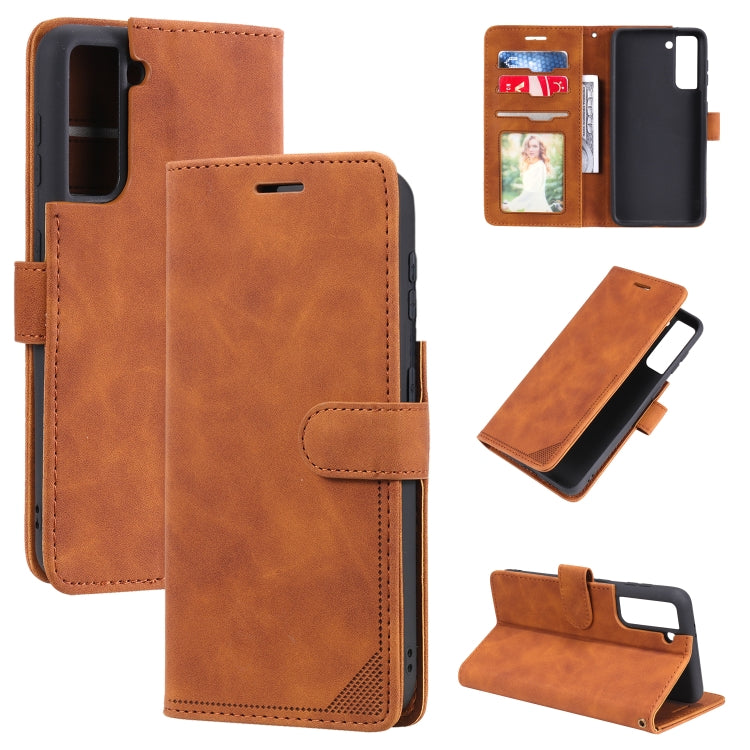 Skin Feel Anti-theft Brush Horizontal Flip Leather Phone Case, For Samsung Galaxy A71, For Samsung Galaxy A40, For Samsung Galaxy S21+ 5G, For Samsung Galaxy S21 Ultra 5G, For Samsung Galaxy Note20 Ultra, For Samsung Galaxy S20 FE                      ...