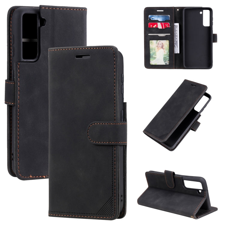 Skin Feel Anti-theft Brush Horizontal Flip Leather Phone Case, For Samsung Galaxy A71, For Samsung Galaxy A40, For Samsung Galaxy S21+ 5G, For Samsung Galaxy S21 Ultra 5G, For Samsung Galaxy Note20 Ultra, For Samsung Galaxy S20 FE                      ...