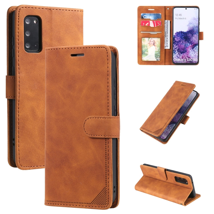 Skin Feel Anti-theft Brush Horizontal Flip Leather Phone Case, For Samsung Galaxy A71, For Samsung Galaxy A40, For Samsung Galaxy S21+ 5G, For Samsung Galaxy S21 Ultra 5G, For Samsung Galaxy Note20 Ultra, For Samsung Galaxy S20 FE                      ...