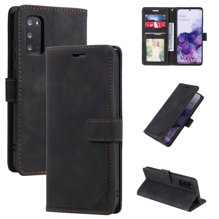 Skin Feel Anti-theft Brush Horizontal Flip Leather Phone Case, For Samsung Galaxy A71, For Samsung Galaxy A40, For Samsung Galaxy S21+ 5G, For Samsung Galaxy S21 Ultra 5G, For Samsung Galaxy Note20 Ultra, For Samsung Galaxy S20 FE                      ...