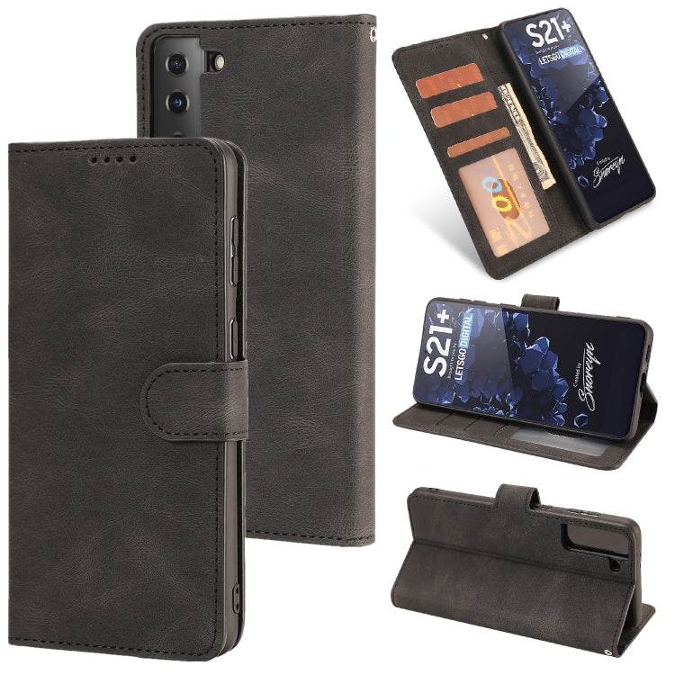 Fantasy Classic Skin-feel Calfskin Texture Magnetic Buckle Horizontal Flip PU Phone Leather Case with Holder & Card Slot & Wallet, For Samsung Galaxy A22 4G / M32 4G, For Samsung Galaxy S22 Ultra 5G, For Samsung Galaxy S22+ 5G, For Samsung Galaxy S22 5...