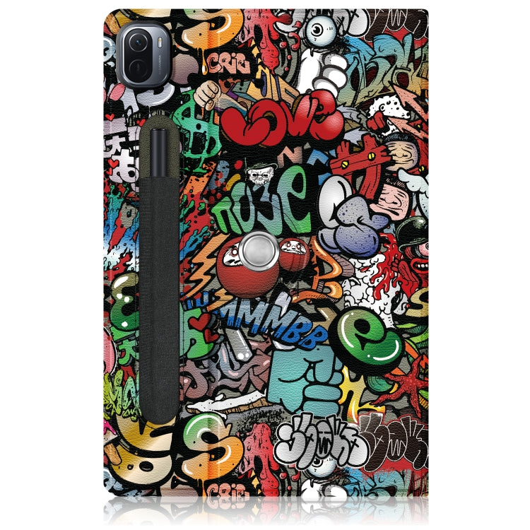 Painted 360 Degrees Rotation Tablet Leather Case with Holder, For Realme PocketBook InkPad Lite PB970 9.7 inch, For Samsung Galaxy Tab A7 10.4 2020, For Samsung Galaxy Tab A7 Lite  8.7 2021 T220 / T225, For Xiaomi Mi Pad 5 Pro 11 inch