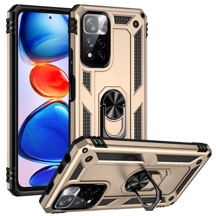 Shockproof TPU + PC Phone Case with 360 Degree Rotating Holder, For Xiaomi Redmi Note 11 5G, For Xiaomi Redmi Note 11 Pro 5G