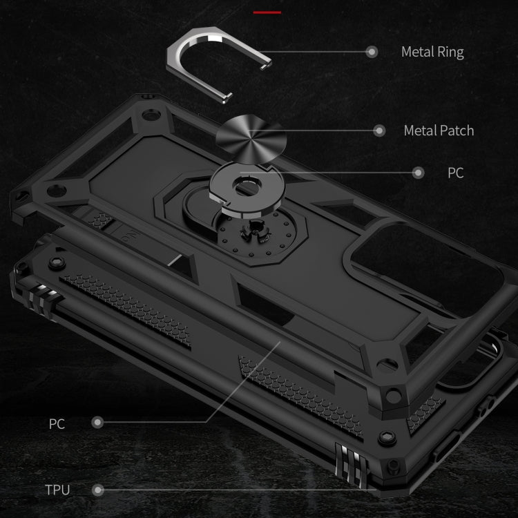 Shockproof TPU + PC Phone Case with 360 Degree Rotating Holder, For Xiaomi Redmi Note 11 5G, For Xiaomi Redmi Note 11 Pro 5G