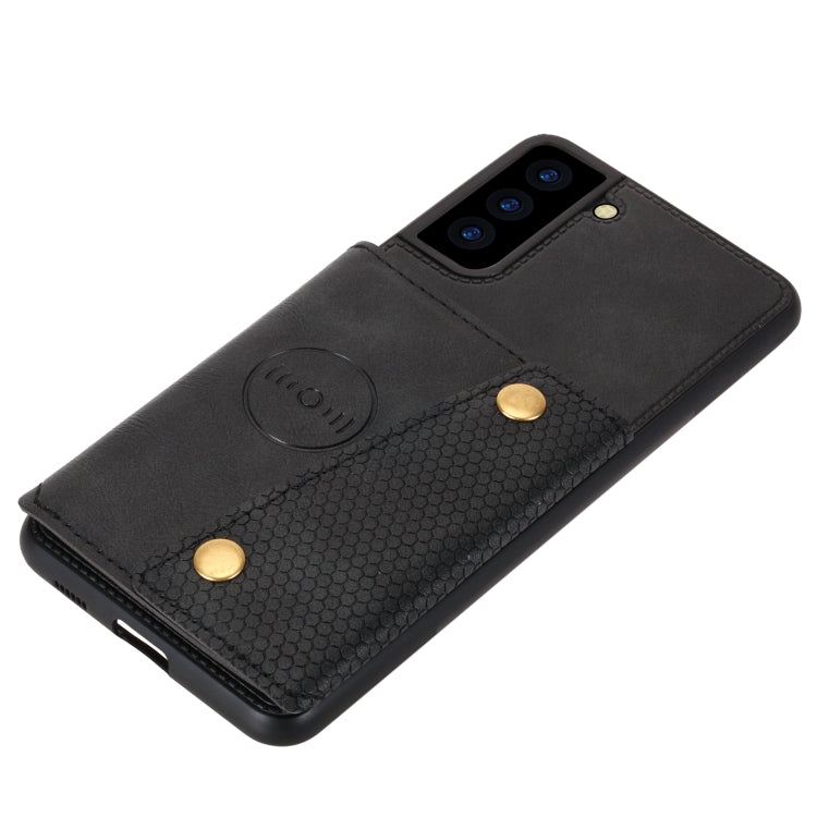 Double Buckle PU + TPU Magnetic Phone Case, For Samsung Galaxy S22 5G, For Xiaomi 11T, For Samsung Galaxy S22+ 5G, For Samsung Galaxy S22 Ultra 5G, For Samsung Galaxy A13 5G