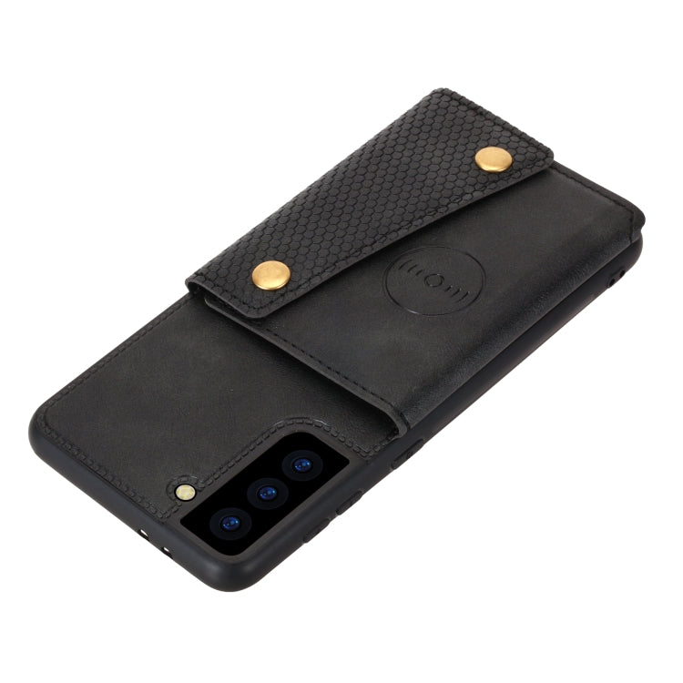 Double Buckle PU + TPU Magnetic Phone Case, For Samsung Galaxy S22 5G, For Xiaomi 11T, For Samsung Galaxy S22+ 5G, For Samsung Galaxy S22 Ultra 5G, For Samsung Galaxy M52 5G, For Samsung Galaxy A13 5G