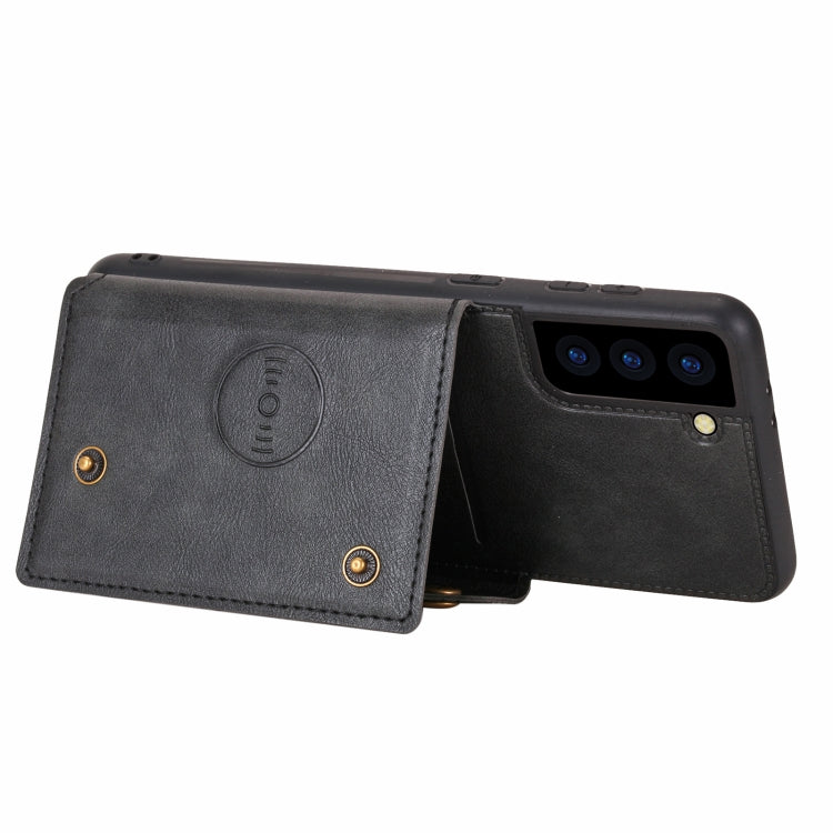 Double Buckle PU + TPU Magnetic Phone Case, For Samsung Galaxy S22 5G, For Xiaomi 11T, For Samsung Galaxy S22+ 5G, For Samsung Galaxy S22 Ultra 5G, For Samsung Galaxy A13 5G