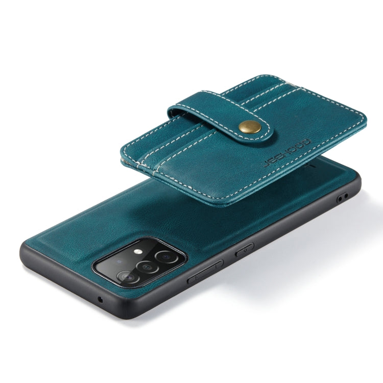 JEEHOOD RFID Blocking Anti-Theft Magnetic PU + TPU Phone Case with Card Slot, For Samsung Galaxy A32 5G, For Samsung Galaxy A12 5G, For Samsung Galaxy A22 5G, For Samsung Galaxy A52 5G / 4G, For Samsung Galaxy A72 5G / 4G, For Samsung Galaxy A71 5G    ...