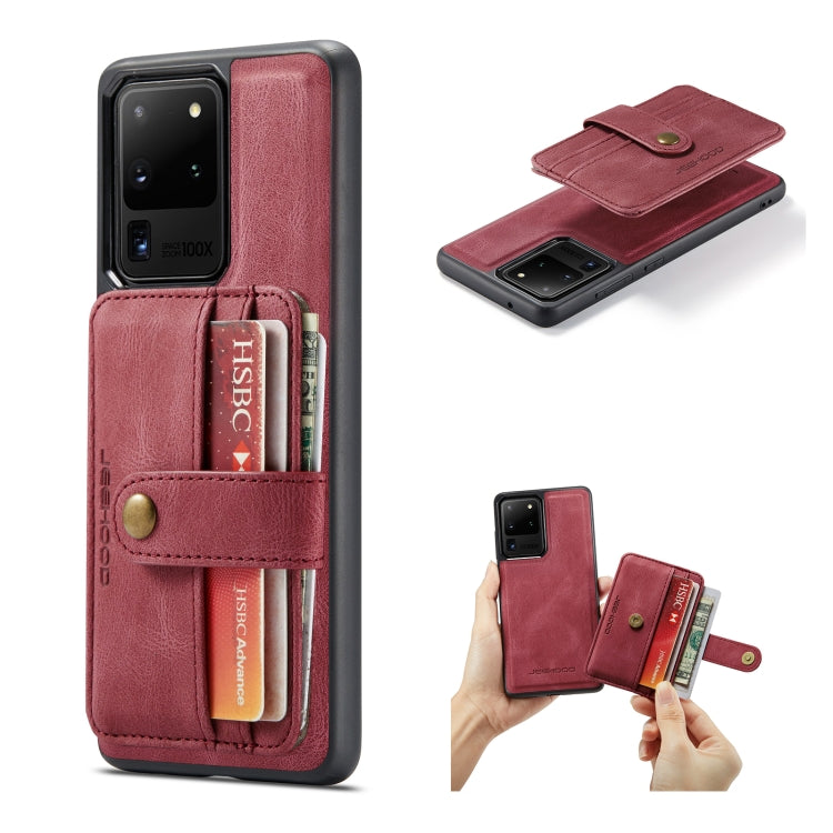 JEEHOOD RFID Blocking Anti-Theft Magnetic PU + TPU Phone Case with Card Slot, For Samsung Galaxy A32 5G, For Samsung Galaxy A12 5G, For Samsung Galaxy A22 5G, For Samsung Galaxy A52 5G / 4G, For Samsung Galaxy A72 5G / 4G, For Samsung Galaxy A71 5G    ...