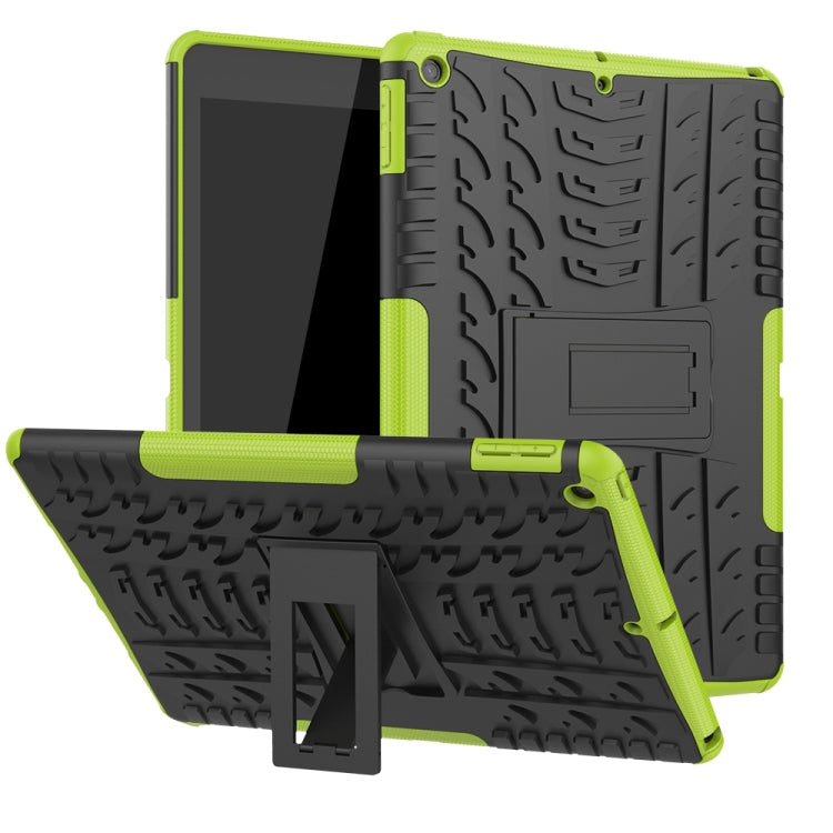 Tire Texture TPU + PC Shockproof Case with Holder, For iPad 10.2 2021 / 2020 / 2019, For Amazon Kindle Fire HD 10 2019