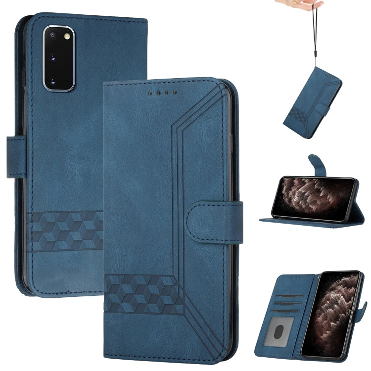 Cubic Skin Feel Flip Leather Phone Case, For Samsung Galaxy A72 5G, For Samsung Galaxy Note10, For Samsung Galaxy Note10+, For Samsung Galaxy Note20, For Samsung Galaxy Note20 Ultra, For Samsung Galaxy S10, For Samsung Galaxy S10e, For Samsung Galaxy S...