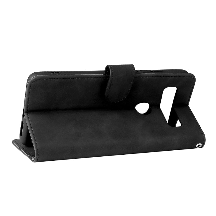 Solid Color Skin Feel Magnetic Buckle Leather Phone Case, For TCL 10 SE