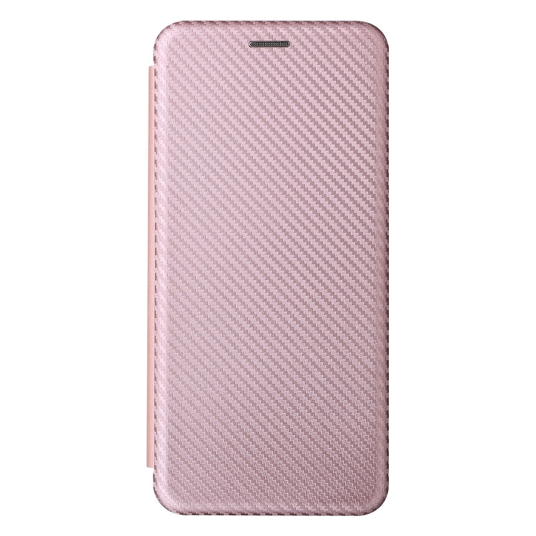 Carbon Fiber Texture Magnetic Leather Phone Case with Card Slot, For TCL 10 SE, For Motorola Edge 2021, For Motorola Moto G60S