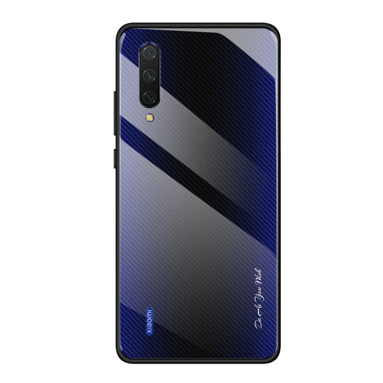 Texture Gradient Glass Protective Case, For Huawei Nova 5i Pro, For Xiaomi Redmi K20 / K20 Pro / 9T, For Xiaomi Redmi Note 7, For Xiaomi CC9 Pro, For Xiaomi 9 SE, For Xiaomi CC9 / A3 Lite